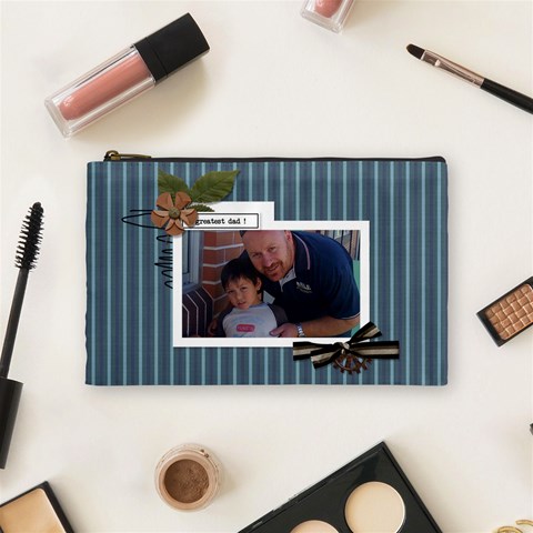 Cosmetic Bag (m): Dad 3 By Jennyl Front