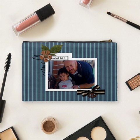 Cosmetic Bag (m): Dad 3 By Jennyl Back