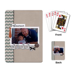 Playing Cards: Greatest Daddy - Playing Cards Single Design (Rectangle)