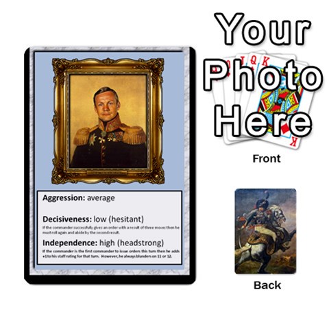 Ace Black Powder Commanders By Hugh Duggan Front - SpadeA