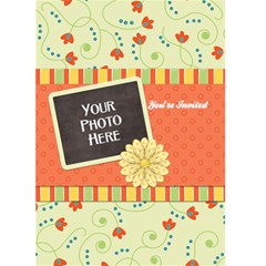 Fanciful Fun Card-Invitation 2 - Greeting Card 5  x 7 