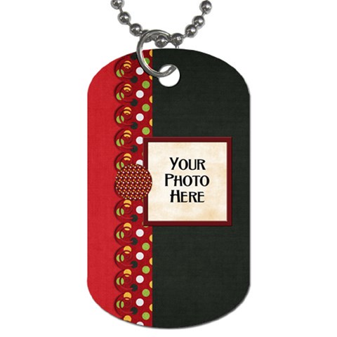 Celebrate America 2 Side Dog Tag 2 By Lisa Minor Front