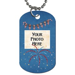 Celebrate America Dog Tag 4 - Dog Tag (Two Sides)