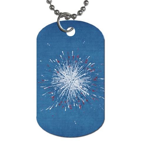 Celebrate America Dog Tag 4 By Lisa Minor Back