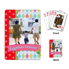 family - Playing Cards Single Design (Rectangle)