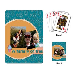 family - Playing Cards Single Design (Rectangle)