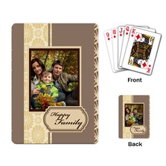 family - Playing Cards Single Design (Rectangle)