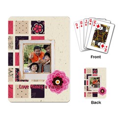 family - Playing Cards Single Design (Rectangle)