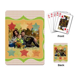 family - Playing Cards Single Design (Rectangle)