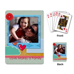 family - Playing Cards Single Design (Rectangle)