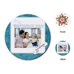fathers day - Playing Cards Single Design (Round)
