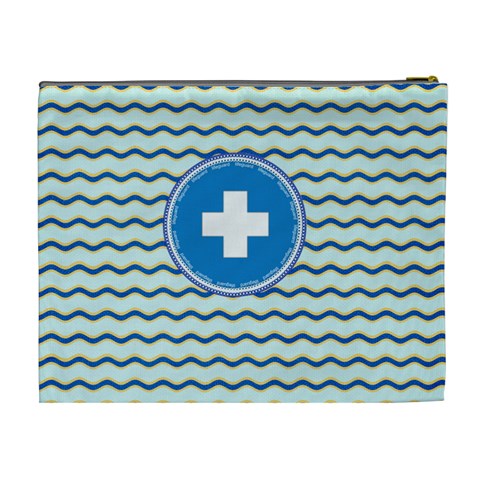 Lifeguard Xl Cosmetic Bag By Lisa Minor Back