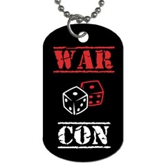 WARCON - Dog Tag (One Side)