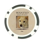 wanted - Poker Chip Card Guard
