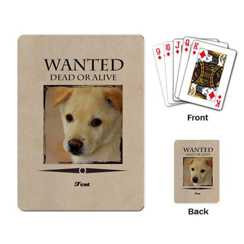 Wanted By Divad Brown Back