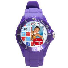 summer - Round Plastic Sport Watch (L)