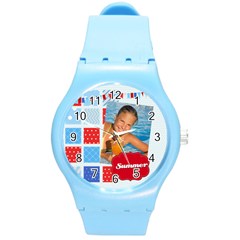 summer - Round Plastic Sport Watch (M) summer - Round Plastic Sport Watch (M)