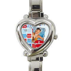 summer - Heart Italian Charm Watch