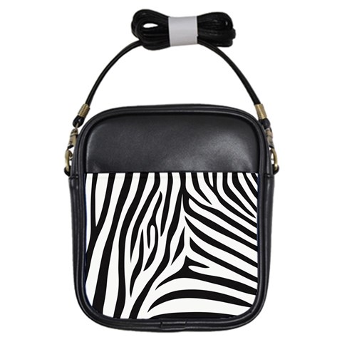 Zebra Purse By Janet Front