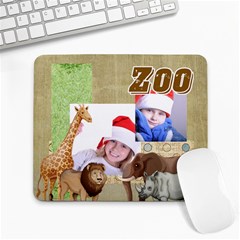 zoo - Large Mousepad