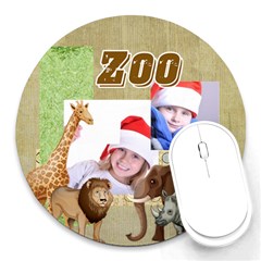 zoo - Round Mousepad