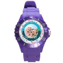 summer - Round Plastic Sport Watch (L) summer - Round Plastic Sport Watch (L)