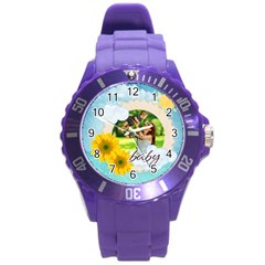summer - Round Plastic Sport Watch (L) summer - Round Plastic Sport Watch (L)