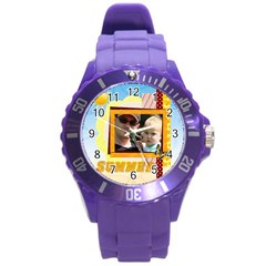 summer - Round Plastic Sport Watch (L) summer - Round Plastic Sport Watch (L)