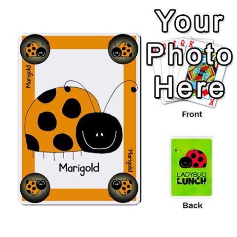 Queen Ladybug Lunch Deck 1 Front - HeartQ