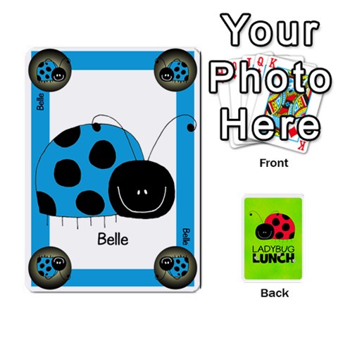 Ace Ladybug Lunch Deck 2 Front - HeartA