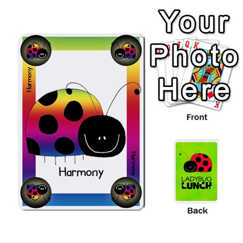 Ladybug Lunch Deck 2 Front - Spade8