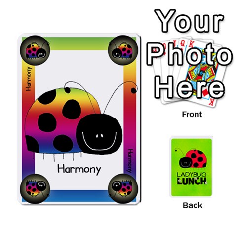 Ladybug Lunch Deck 2 Front - Spade10