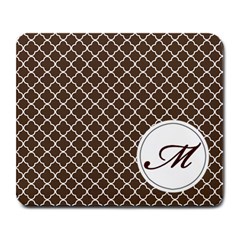 Mousepad_Quatrefoil - Monogram9 - Large Mousepad