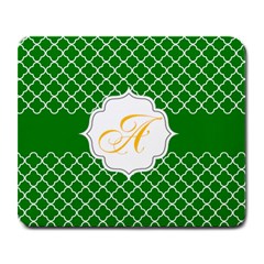 Mousepad_Quatrefoil - Monogram03 - Large Mousepad