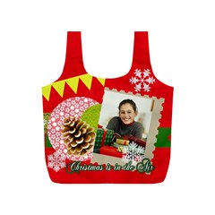 merry christmas gift - Full Print Recycle Bag (S)