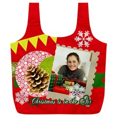 merry christmas gift (8 styles) - Full Print Recycle Bag (XL)