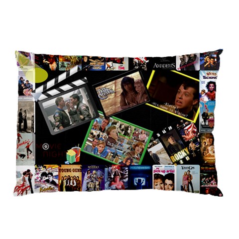Movie Night By Julie 26.62 x18.9  Pillow Case