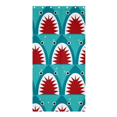 sharks - Shower Curtain 36  x 72  (Stall)