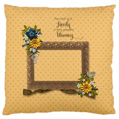 Cushion Case- Family4 - Large Cushion Case (One Side)