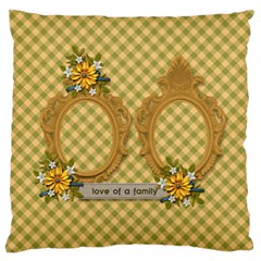 Cushion Case- Family5 - Large Cushion Case (One Side)