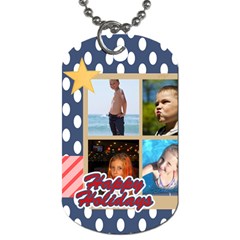 usa - Dog Tag (One Side)