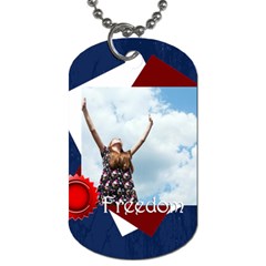 usa - Dog Tag (One Side)