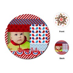 usa - Playing Cards Single Design (Round) usa - Playing Cards Single Design (Round)