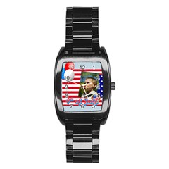 usa - Stainless Steel Barrel Watch