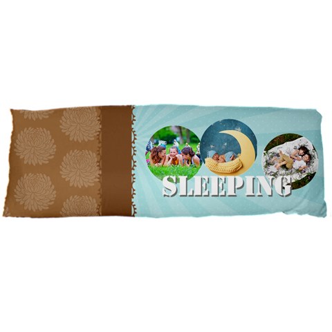 Body Pillow Case  By Case Back