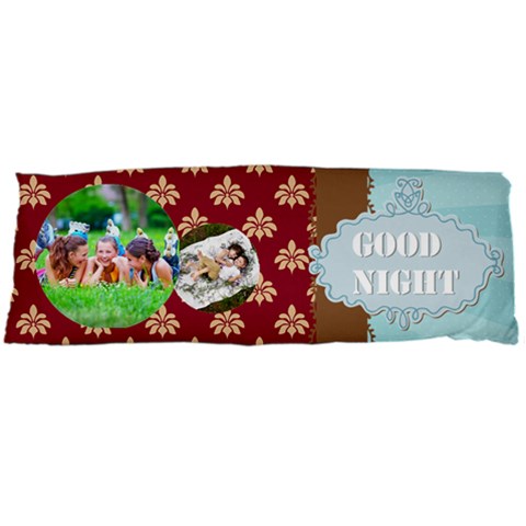 Body Pillow Case  By Case Back