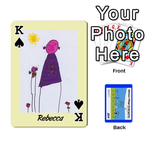 King Kindy Cards Final By Catherine Front - SpadeK