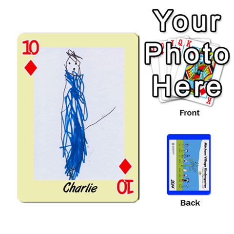 Kindy Cards Final By Catherine Front - Diamond10