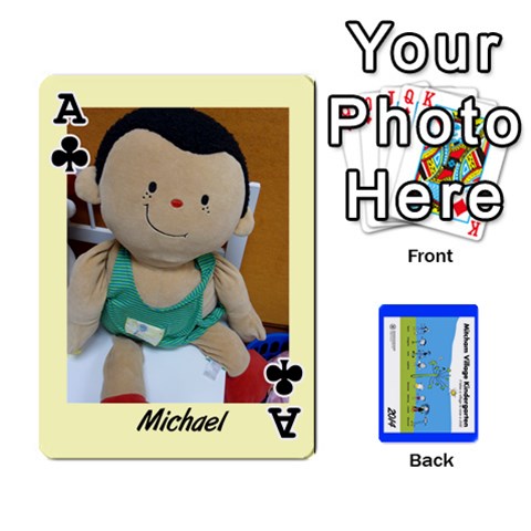 Ace Kindy Cards Final By Catherine Front - ClubA