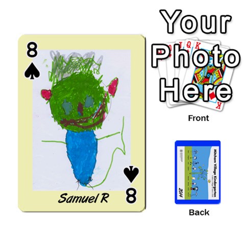 Kindy Cards Final By Catherine Front - Spade8